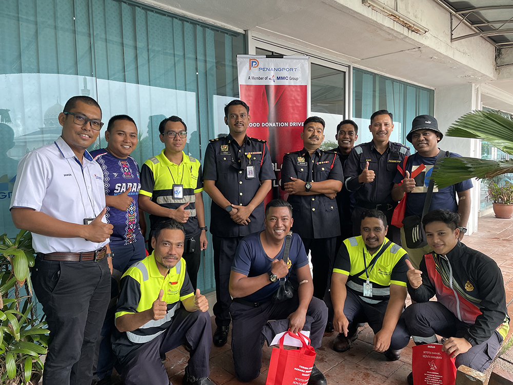 Penang Port Sdn Bhd Organises The Blood Donation Drive