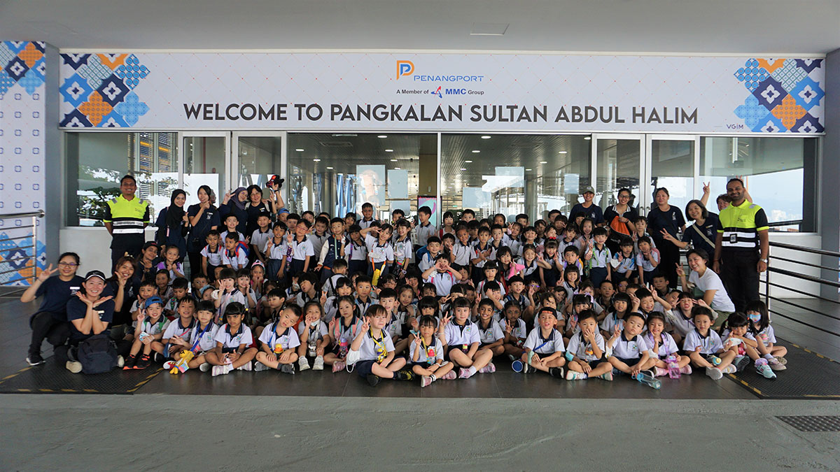 Penang Port Hosts Students From Whytehouse and SMK Bukit Gambir for An Educational Ferry Ride